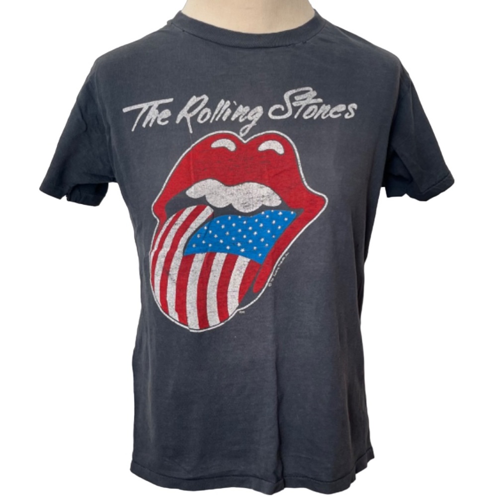 VINTAGE RARE 1981 ROLLING STONES USA TOUR SHIRT